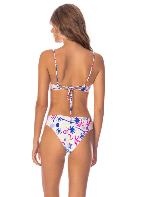 Hover image -  Maaji Venice Beach Kelly Loop Front Triangle Bikini Top