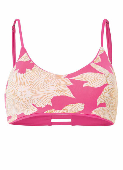Thumbnail - Maaji Radiant Pink Praia Sporty Bralette Bikini Top - 7
