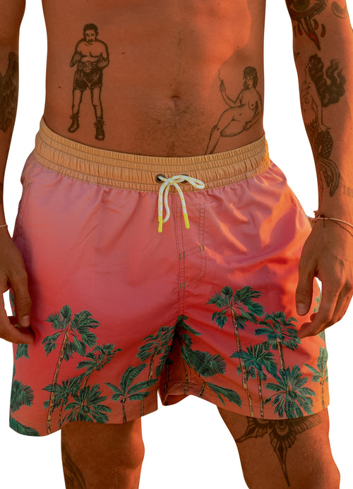 Alternative image -  Maaji Cali Sunset Sailor Sporty Shorts