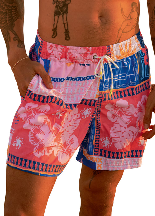 Alternative image -  Maaji Paradise Postals Sailor Sporty Shorts