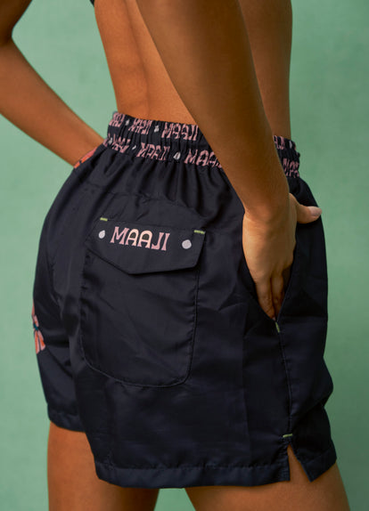 Thumbnail - Maaji Tropical Jaguar Sand Unisex Shorts - 9