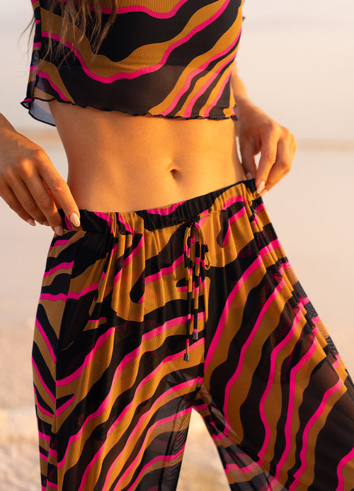 Alternative image -  Pantalones Maaji Caramel Zebra Blair