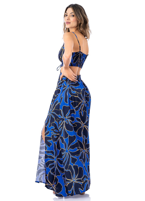 Hover image -  Maaji Kaleidoscope Bloom Bridgette Long Dress