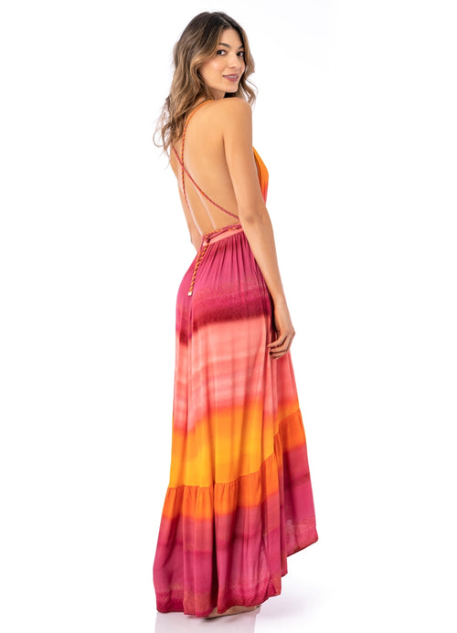 Hover image -  Maaji Sunrise Dye Moon Bay Long Dress
