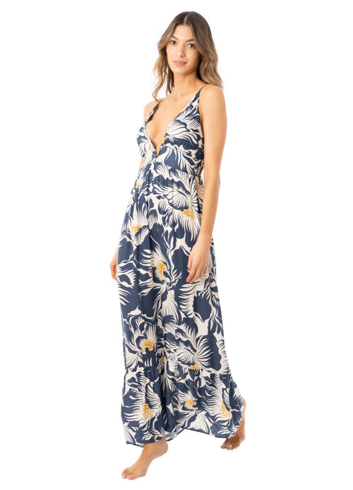 Main image -  Maaji Delft Flowers Taylor Long Dress
