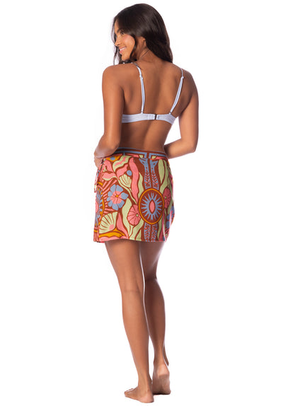 Thumbnail - Maaji Pattern Scope Zaria Short Skirt - 2