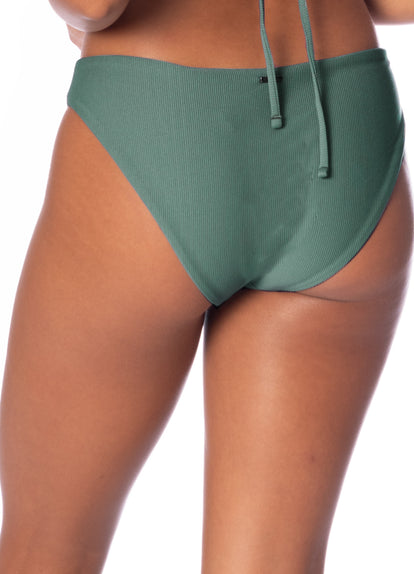 Thumbnail - Maaji Eucalyptus Green Sublimity Regular Rise Classic Bikini Bottom - 5