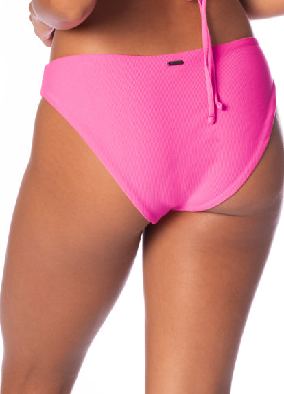 Thumbnail - Maaji Radiant Pink Sublimity Regular Rise Classic Bikini Bottom - 2