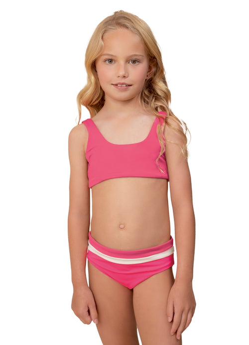 Alternative image -  Conjunto de bikini para niña Maaji Radiant Pink Islandia