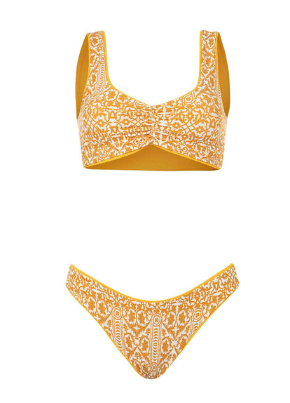 Thumbnail - Maaji Amber Yellow Sublimity Classic Bikini Bottom - 9