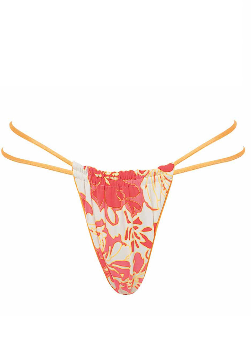 Maaji Tangerine Selva Split Strap Bikini Bottom