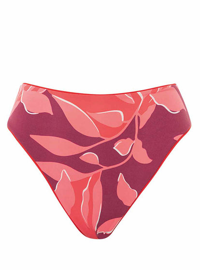 Thumbnail - Maaji Scarlet Red Sully High Rise/High Leg Bikini Bottom - 7
