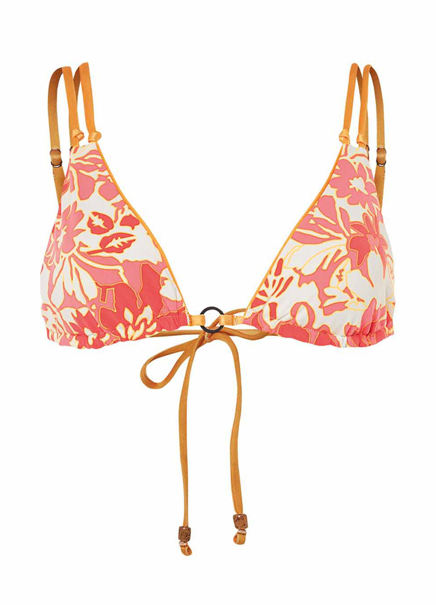 Maaji Tangerine Brenda Sliding Triangle Bikini Top