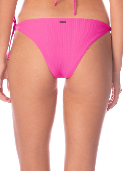 Thumbnail - Maaji Radiant Pink Sunning Low Rise Tie Side Bikini Bottom - 5