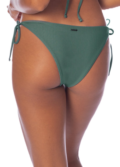 Thumbnail - Maaji Eucalyptus Green Sunning Low Rise Tie Side Bikini Bottom - 5