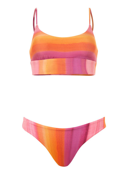 Thumbnail - Maaji Sunrise Dye Dinna Sporty Bralette Bikini Top - 8