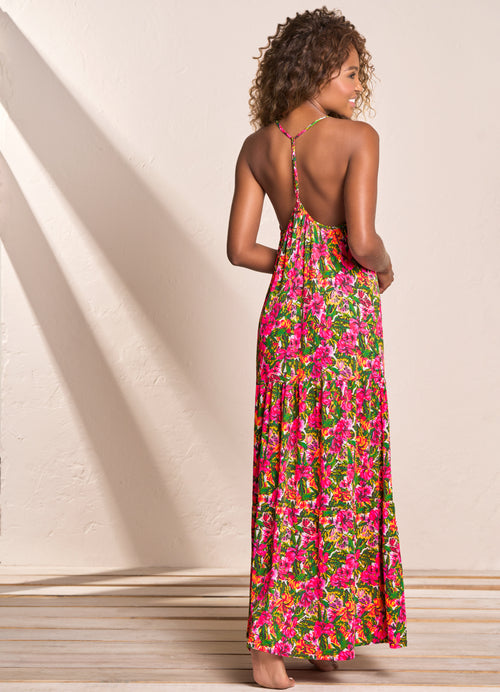 Hover image -  Maaji Summertime Hula Long Dress