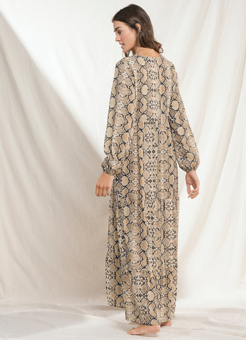 Hover image -  Maaji Python Luna Long Dress