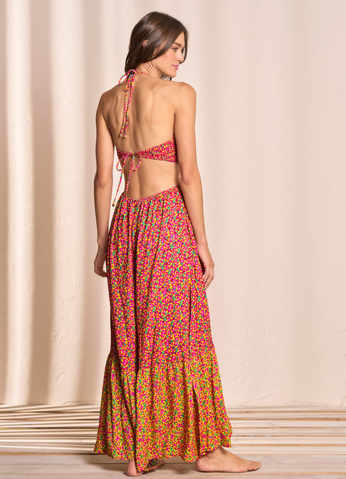 Hover image -  Maaji Miniflore Vera Long Dress