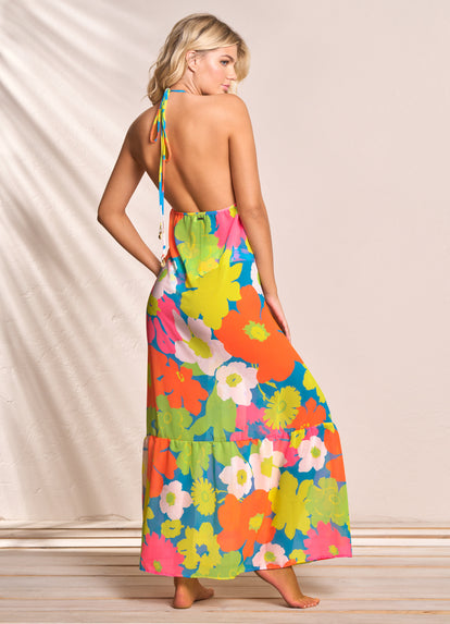  Maaji 90S Floral Lorelai Long Dress