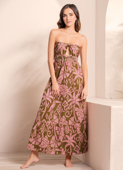  Maaji Batik Jungle Jolene Long Dress