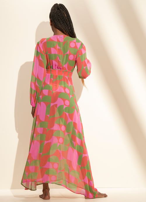 Hover image -  Maaji Hypergeo Away Kimono