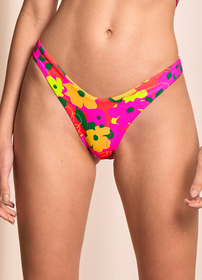 Thumbnail - Maaji Crayonflower Splendour High Leg Bikini Bottom - 4