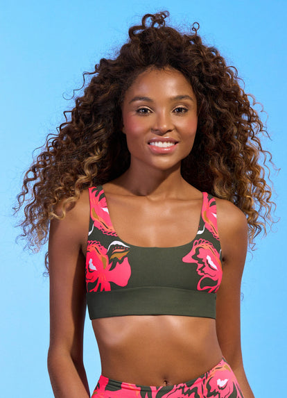 Thumbnail - Maaji Twister Donna Sporty Bralette Bikini Top - 4