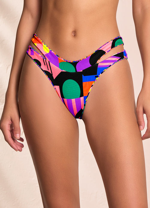 Hover image -  Maaji Rhapsody Twin Double Layer Bikini Bottom