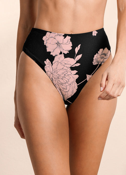 Alternative image -  Maaji Evening Bloom Susee High Rise/High Leg Bikini Bottom