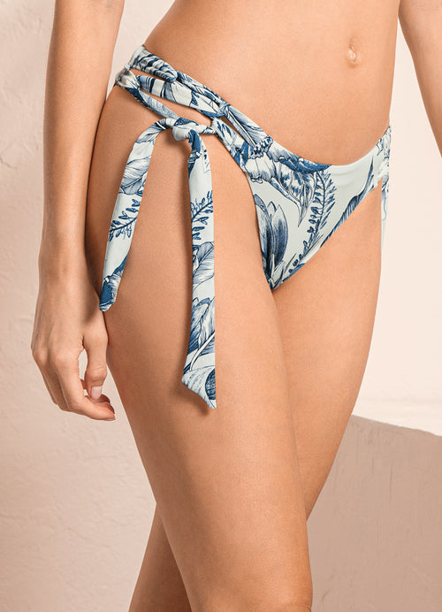 Alternative image -  Maaji Calla Lily Romina Loop Tie Side Bikini Bottom