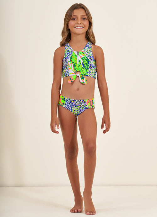 Alternative image -  Maaji Greenleaf Candi Girls Bikini Set