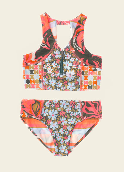 Thumbnail - Conjunto de bikini para niña Maaji Twister Daybreak - 3