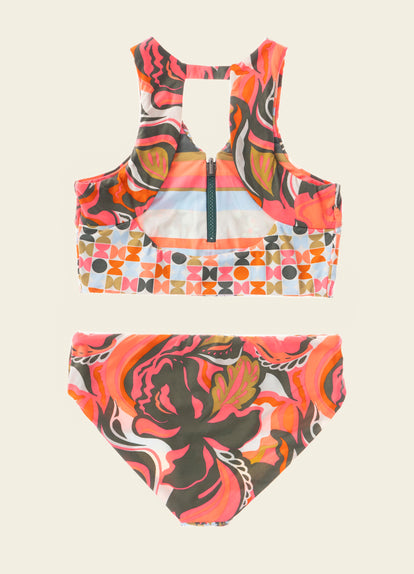 Thumbnail - Conjunto de bikini para niña Maaji Twister Daybreak - 2