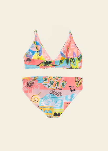 Thumbnail - Conjunto de bikini para niña Maaji Habana Breathy - 2