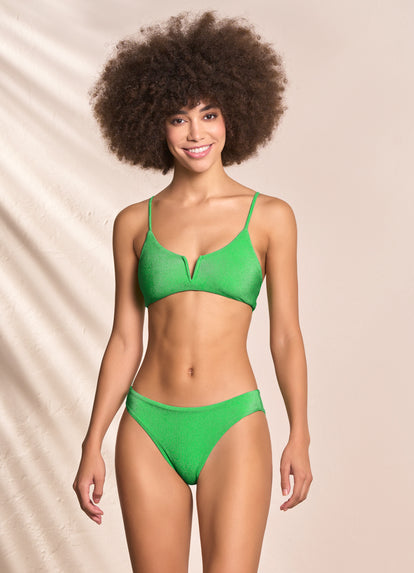 Thumbnail - Maaji Parakeet Green Sublimity Classic Bikini Bottom - 2