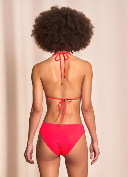  Maaji Cherry Red Sublimity Classic Bikini Bottom